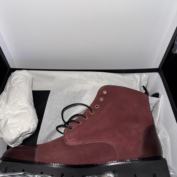 Taft Oxblood Men's Boots - Picture 2 of 3
